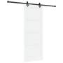 Puerta Deslizante  con Juego de Hardware 'ORKDAL'Blanca de Madera Sólida de Pino | Foro24.es | Tu tienda online para hogar, jardín y más Foro24.es