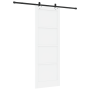 Puerta Deslizante ORKDAL Blanca Juego de 2 Blanco y negro | Foro24.es | Tu tienda online para hogar, jardín y más Foro24.es