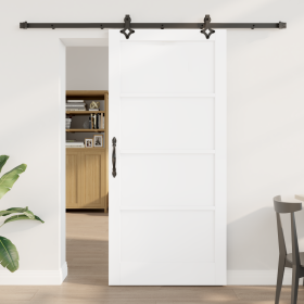 Puerta Deslizante con Conjunto de Hardware