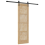 Puerta Deslizante  con Juego de Hardware 61x198.5 cm Madera de Pino Maciza | Foro24.es | Tu tienda online para hogar, jardín y más Foro24.es