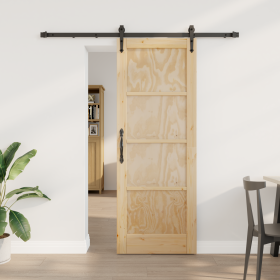 Puerta Corrediza con Juego de Herrajes 73.5x198.5