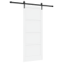 Puerta Deslizante  con Juego de Herrajes Blanca 83x202 cm Madera Sólida de Pino | Foro24.es | Tu tienda online para hogar, jardín y más Foro24.es