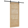 Puerta Corredera  con Set de herrajes 86x198.5 cm Madera Maciza de Pino | Foro24.es | Tu tienda online para hogar, jardín y más Foro24.es