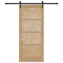 Puerta Corredera  con Set de herrajes 86x198.5 cm Madera Maciza de Pino | Foro24.es | Tu tienda online para hogar, jardín y más Foro24.es