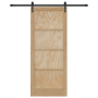 Puerta Corrediza  con Juego de Accesorios 86x211 cm Madera Maciza de Pino | Foro24.es | Tu tienda online para hogar, jardín y más Foro24.es