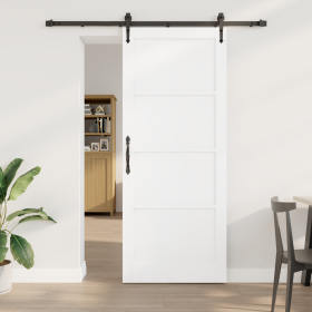 Comprar Puerta corredera con accesorios blanca