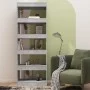 Concrete gray engineered wood shelf/divider 60x30x166 cm by vidaXL, Bookcases and shelves - Ref: Foro24-811677, Price: 77,31 ...