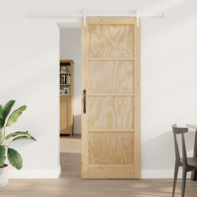 Puerta Corrediza con Juego de Hardware 78x211 cm