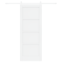 Puerta deslizante con juego de hardware blanca 78x202 cm de madera sólida de pino von , Türen für zu Hause - Ref: Foro24-3333...