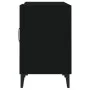 Black engineered wood TV cabinet 150x30x50 cm by vidaXL, TV Furniture - Ref: Foro24-812628, Price: 134,08 €, Discount: %