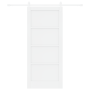Puerta Corredera con Juego de Herrajes Blanca 86x198.5 cm Madera Sólida de Pino von , Türen für zu Hause - Ref: Foro24-333370...