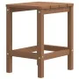 Brown HDPE Adirondack garden table 38x38x46 cm by vidaXL, Garden tables - Ref: Foro24-318643, Price: 30,77 €, Discount: %