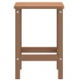 Brown HDPE Adirondack garden table 38x38x46 cm by vidaXL, Garden tables - Ref: Foro24-318643, Price: 31,11 €, Discount: %