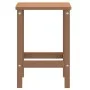 Brown HDPE Adirondack garden table 38x38x46 cm by vidaXL, Garden tables - Ref: Foro24-318643, Price: 30,77 €, Discount: %