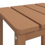 Brauner Adirondack-Gartentisch aus HDPE, 38 x 38 x 46 cm von vidaXL, Gartentische - Ref: Foro24-318643, Preis: 31,11 €, Rabat...