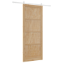 Puerta Corrediza  con Juego de Hardware 93x232 cm Madera Maciza de Pino | Foro24.es | Tu tienda online para hogar, jardín y más Foro24.es