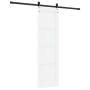 Puerta Deslizante con Juego de Hardware Blanco 61x198.5 cm de Madera Maciza de Pino | Foro24.es | Tu tienda online para hogar, jardín y más Foro24.es