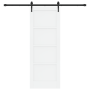 Puerta Corredera con Juego de Hardware Blanca 73.5x198.5 cm de Madera Sólida de Pino von , Türen für zu Hause - Ref: Foro24-3...