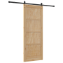 Puerta Corredera  con Set de Herrajes 83x211 cm de Madera Sólida de Pino | Foro24.es | Tu tienda online para hogar, jardín y más Foro24.es