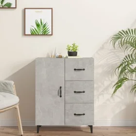 Engineered wood sideboard in concrete grey 69.5x34x90 cm by vidaXL, Sideboards - Ref: Foro24-812181, Price: 87,25 €, Discount: %