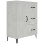 Engineered wood sideboard in concrete grey 69.5x34x90 cm by vidaXL, Sideboards - Ref: Foro24-812181, Price: 88,38 €, Discount: %