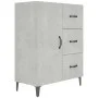 Engineered wood sideboard in concrete grey 69.5x34x90 cm by vidaXL, Sideboards - Ref: Foro24-812181, Price: 87,25 €, Discount: %