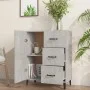 Engineered wood sideboard in concrete grey 69.5x34x90 cm by vidaXL, Sideboards - Ref: Foro24-812181, Price: 87,25 €, Discount: %