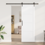 Puerta Corredera  con Juego de Accesorios Blanco 83x232 cm de Madera de Pino Maciza | Foro24.es | Tu tienda online para hogar, jardín y más Foro24.es