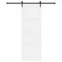 Puerta Corredera  con Juego de Accesorios Blanco 83x232 cm de Madera de Pino Maciza | Foro24.es | Tu tienda online para hogar, jardín y más Foro24.es