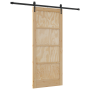 Puerta corrediza  con set de hardware 86x198.5 cm de madera maciza de pino | Foro24.es | Tu tienda online para hogar, jardín y más Foro24.es