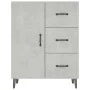 Aparador de madera de ingeniería gris hormigón 69,5x34x90 cm de vidaXL, Aparadores - Ref: Foro24-812181, Precio: 87,22 €, Des...