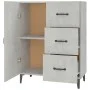Engineered wood sideboard in concrete grey 69.5x34x90 cm by vidaXL, Sideboards - Ref: Foro24-812181, Price: 87,25 €, Discount: %