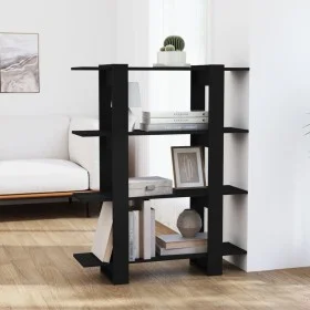 Black shelving/space divider 100x30x123.5 cm by vidaXL, Bookcases and shelves - Ref: Foro24-811539, Price: 61,01 €, Discount: %