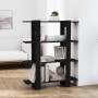 Schwarzes Regal/Raumteiler 100x30x123,5 cm von vidaXL, Bücherregale und Regale - Ref: Foro24-811539, Preis: 61,77 €, Rabatt: %