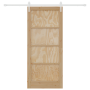 Puerta Corredera con Juego de Hardware 86x198.5 cm Madera Maciza de Pino by , Doors for the home - Ref: Foro24-3333762, Price...