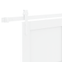 Puerta Corredera  con Juego de Accesorios Blanca 86x198.5 cm Madera Sólida de Pino | Foro24.es | Tu tienda online para hogar, jardín y más Foro24.es