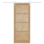 Puerta Deslizante con Hardware 86x211 cm de Madera Maciza de Pino von , Türen für zu Hause - Ref: Foro24-3333764, Preis: 195,...