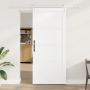 Puerta Deslizante con Juego de Hardware Blanca 93x211 cm Madera Maciza Pino von , Türen für zu Hause - Ref: Foro24-3333769, P...