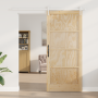 Puerta Deslizante  con Juego de Herrajes 93x211 cm Madera Maciza de Pino | Foro24.es | Tu tienda online para hogar, jardín y más Foro24.es