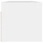 Armario de pared madera contrachapada blanco 100x36,5x35 cm de vidaXL, Taquillas y armarios de almacenamiento - Ref: Foro24-8...