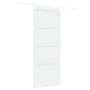 Puerta Deslizante  con Juego de Accesorios Blanca 93x232 cm Madera Maciza de Pino | Foro24.es | Tu tienda online para hogar, jardín y más Foro24.es