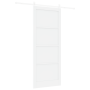 Puerta Deslizante  con Juego de Accesorios Blanca 93x232 cm Madera Maciza de Pino | Foro24.es | Tu tienda online para hogar, jardín y más Foro24.es