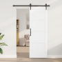 Puerta Deslizante  con Juego de Hardware 'ORKDAL'Madera Sólida Blanca de Pino | Foro24.es | Tu tienda online para hogar, jardín y más Foro24.es