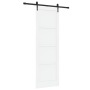 Puerta Deslizante  con Juego de Herrajes 'ORKDAL'Madera Sólida Blanca de Pino | Foro24.es | Tu tienda online para hogar, jardín y más Foro24.es