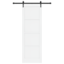 Puerta Deslizante  con Juego de Herrajes 'ORKDAL'Madera Sólida Blanca de Pino | Foro24.es | Tu tienda online para hogar, jardín y más Foro24.es