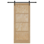 Puerta Deslizante  con Juego de Accesorios 'ORKDAL'Madera Maciza de Pino | Foro24.es | Tu tienda online para hogar, jardín y más Foro24.es
