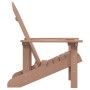 Brauner Adirondack-Gartenstuhl aus HDPE von vidaXL, Gartenstühle - Ref: Foro24-318639, Preis: 164,31 €, Rabatt: %