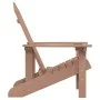 Brauner Adirondack-Gartenstuhl aus HDPE von vidaXL, Gartenstühle - Ref: Foro24-318639, Preis: 160,68 €, Rabatt: %