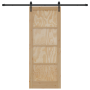 Puerta corredera  con juego de herrajes 'ORKDAL'Madera maciza de pino | Foro24.es | Tu tienda online para hogar, jardín y más Foro24.es