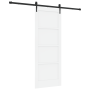 Puerta Deslizante  con Juego de Herrajes 'ORKDAL'Blanca de Madera Maciza de Pino | Foro24.es | Tu tienda online para hogar, jardín y más Foro24.es